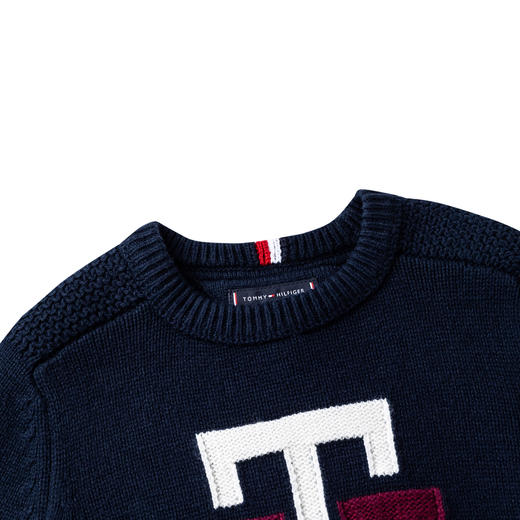 TOMMY 冬 大童小童 毛衣 KB0KB07850 商品图2