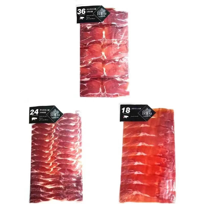 【葡悦商店】套餐F(西班牙山火腿约0.19kg+伊比利亚火腿谷物后腿约0.084kg+伊比利亚火腿谷物前腿约0.086kg)