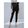 VIMAGE纬漫纪冬季新款通勤显瘦显高百搭高腰裤子V1405004 商品缩略图0