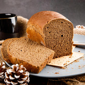 莫斯科餐厅面包坊 谢利斯基黑面包 350g（无糖）
