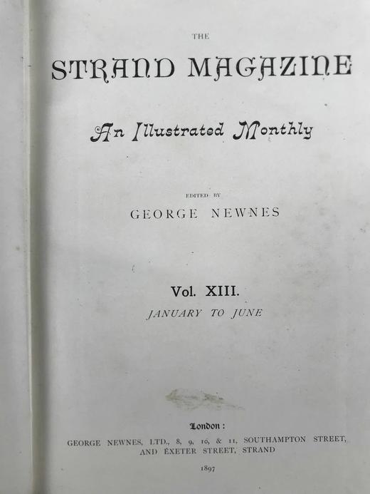 1897年1-6月 河滨杂志 数百幅插图 漆布精装18开 商品图5