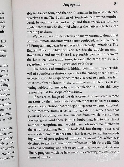 预售 【中商原版】数：科学的语言 9分豆瓣 英文原版 Number: The Language of Science Tobias Dantzig 商品图8
