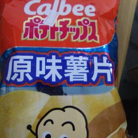 calbee薯片袋装70g 原味