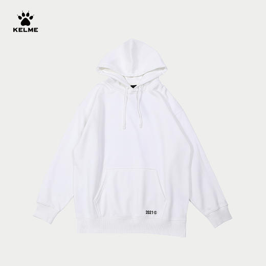 卡尔美卫衣男2022新款运动休闲套头衫连帽宽松针织长袖上衣 商品图2