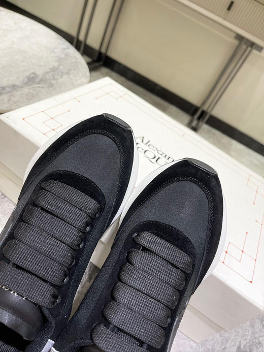 黑色布面拼牛反绒 商品图4