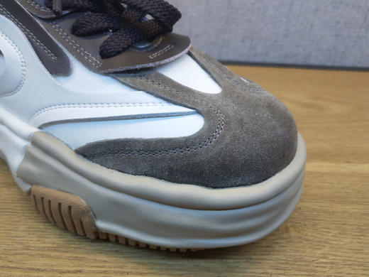 豪行新款2021秋冬时尚休闲运动鞋女单鞋21362091时尚潮流女松糕鞋 商品图7