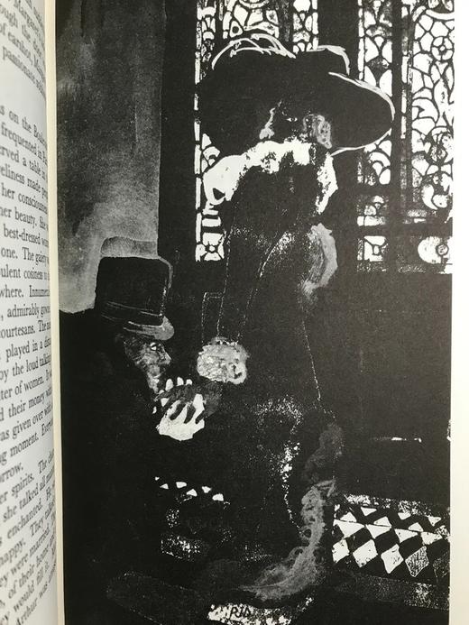 毛姆《魔术师/客厅里的绅士》 简·达林顿插图 复古仿皮精装32开 商品图5