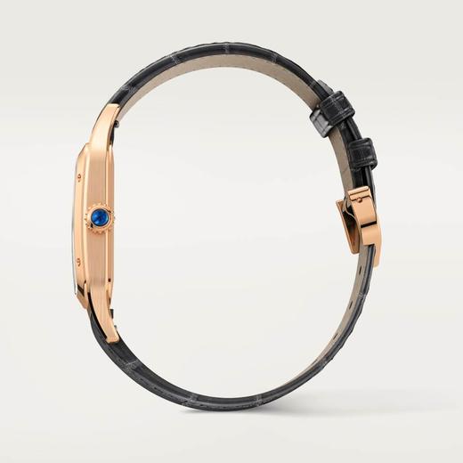 卡地亚 Cartier Santos-Dumont 腕表 大号 18K玫瑰金 石英 WGSA0021 商品图4
