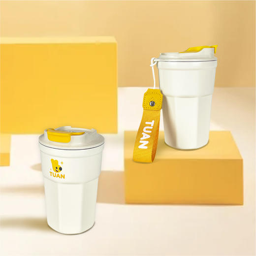 袋鼠团团保温咖啡杯 商品图0