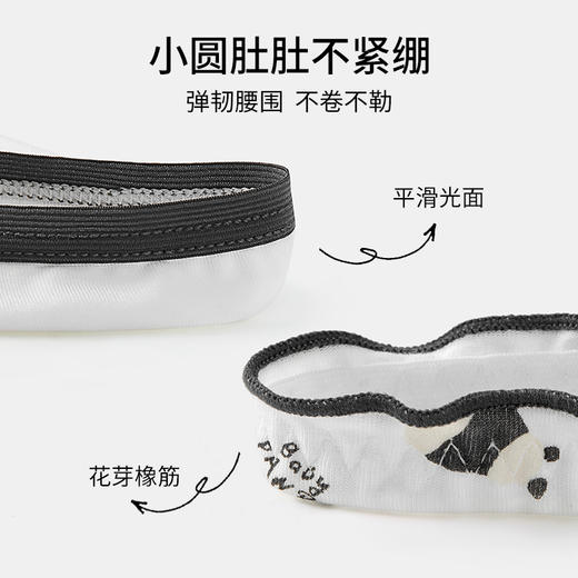 有棵树兰精莫代尔女童儿童内裤3条装C-CU2001 商品图3