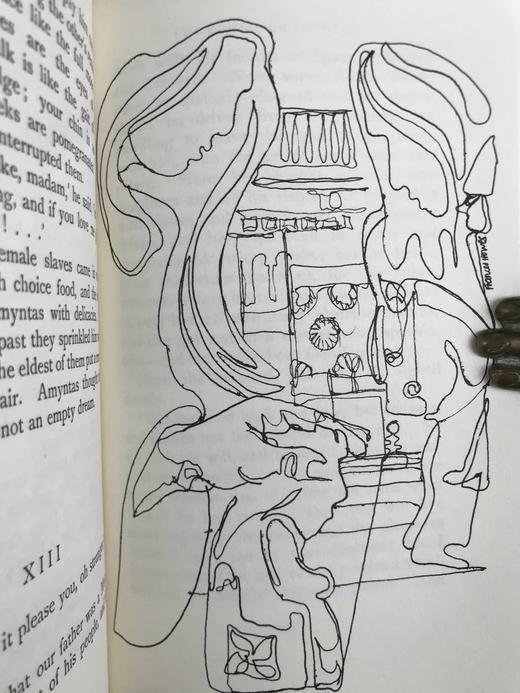 毛姆短篇小说集《东方行》弗朗西斯·豪斯插图 复古仿皮精装32开 商品图10