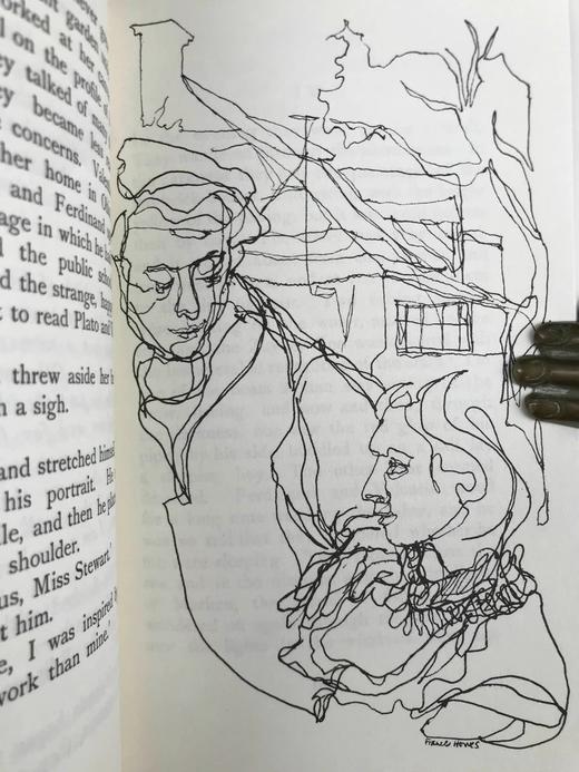 毛姆短篇小说集《东方行》弗朗西斯·豪斯插图 复古仿皮精装32开 商品图7