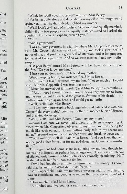 【中商原版】David Copperfield 英文原版 大卫·科波菲尔  Charles Dickens 商品图8