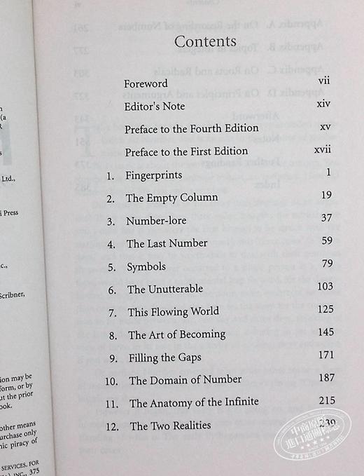 预售 【中商原版】数：科学的语言 9分豆瓣 英文原版 Number: The Language of Science Tobias Dantzig 商品图5