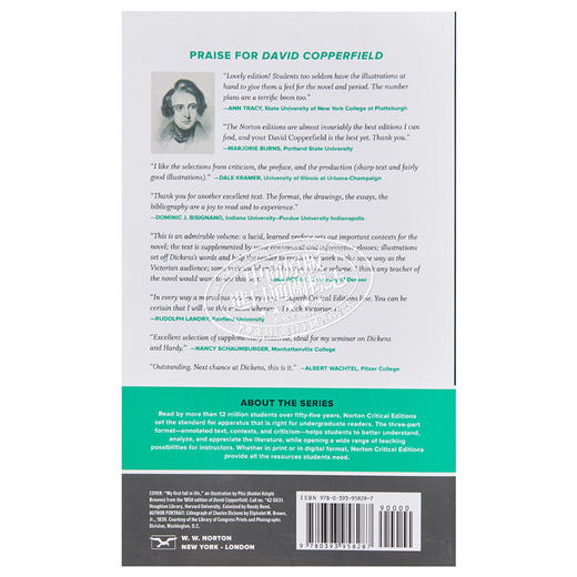【中商原版】David Copperfield 英文原版 大卫·科波菲尔  Charles Dickens 商品图1