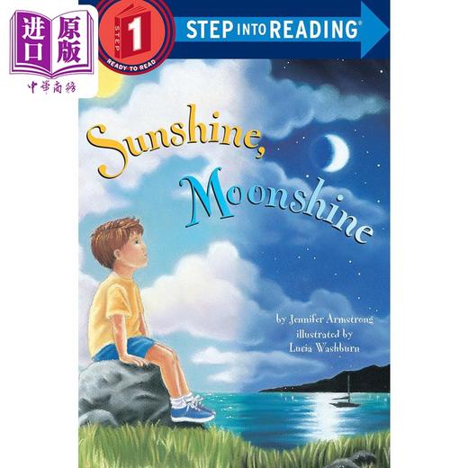 【中商原版】Step into Reading Step 1 Sunshine, Moonshine 兰登阅读进阶1：阳光与月光 英文原版 儿童绘本 分级阅读 7-12岁 商品图0