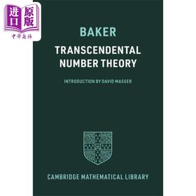 预售 【中商原版】剑桥数学图书馆系列 超越数理论 Transcendental Number Theory 英文原版 Alan Baker 代数方程
