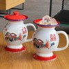 痰盂水杯怀旧老式马克杯带盖勺伴手礼品杯子陶瓷茶缸生日结婚礼物 商品缩略图9
