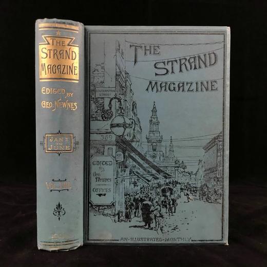 1897年1-6月 河滨杂志 数百幅插图 漆布精装18开 商品图0