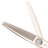 铜人牙剪H6  牙剪/调量剪/女发牙剪/打薄剪/去发量15%玫瑰金  平齿/30根齿/正刃/6寸 商品缩略图2