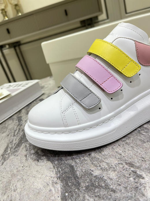 三彩魔术贴小白鞋 商品图5