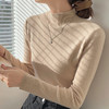 半高领打底衫女春秋内搭洋气2021新款早秋上衣秋冬毛衣长袖针织衫 商品缩略图0