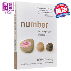 预售 【中商原版】数：科学的语言 9分豆瓣 英文原版 Number: The Language of Science Tobias Dantzig