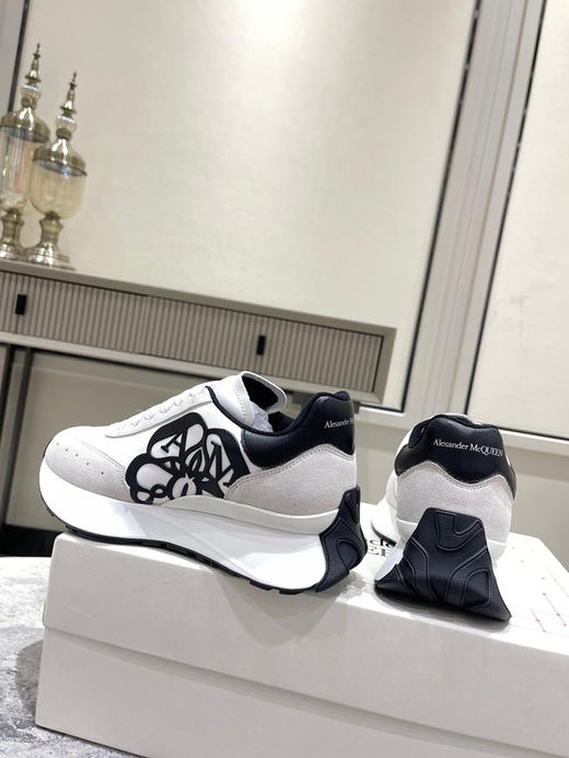 白色布面拼牛反绒 商品图5