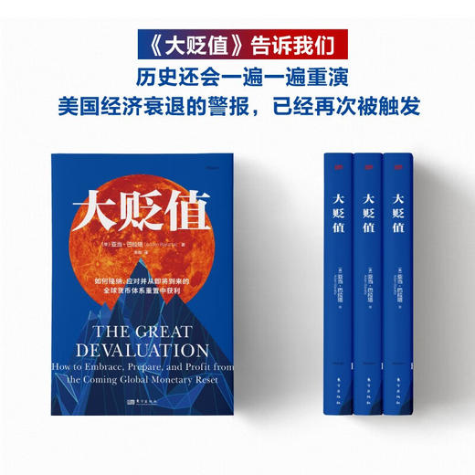 大贬值 亚当·巴拉塔 著 金融 商品图1