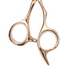 铜人剪刀H5 综合剪 6.0寸 半手型设计 玫瑰金 适用于抽剪推剪等各种剪裁 商品缩略图4