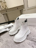 全白厚底短靴 商品缩略图4