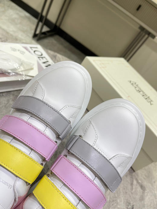 三彩魔术贴小白鞋 商品图6