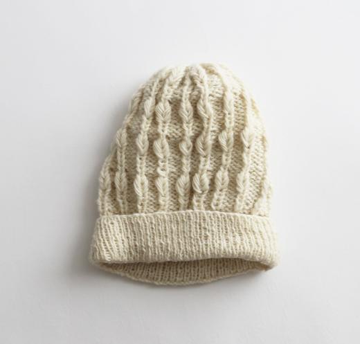 HARVESTY 羊毛针织帽 商品图1