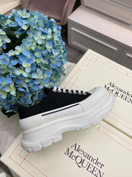 经典黑帆布老爹 商品图4