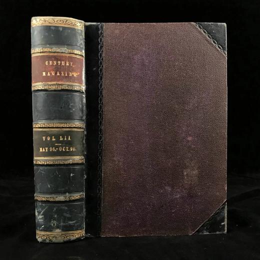 1896年5月-10月 世纪杂志 数百幅插图 真皮精装18开 商品图0