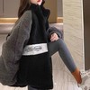 港风炸街羊羔毛外套女冬韩版宽松bf复古风加棉加厚毛绒夹克潮 商品缩略图4