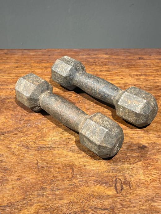 铁质健身老哑铃一对，顺丰包邮 商品图3