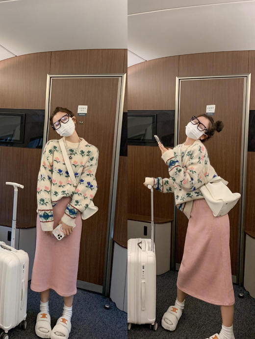 <曾小咸推荐>巨折清仓秒杀，稀有现货24小时发【仅限今日】宽松-慵懒风甜美针织上衣 商品图1