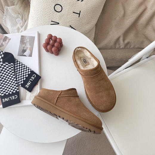 经典便鞋（懒人鞋）-栗色 商品图0