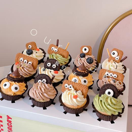 万圣节限定杯子蛋糕--无夹心内有卡仕达酱-低糖无添加 商品图6