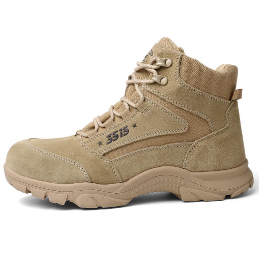 强人3515男靴冬季保暖防寒靴户外沙漠靴军迷靴子加绒加厚高帮棉鞋 商品图10