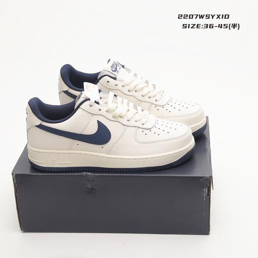 耐克空军板鞋其他热销款合集五 米白蓝  L  涂鸦  腰果花 剪纸 商品图0