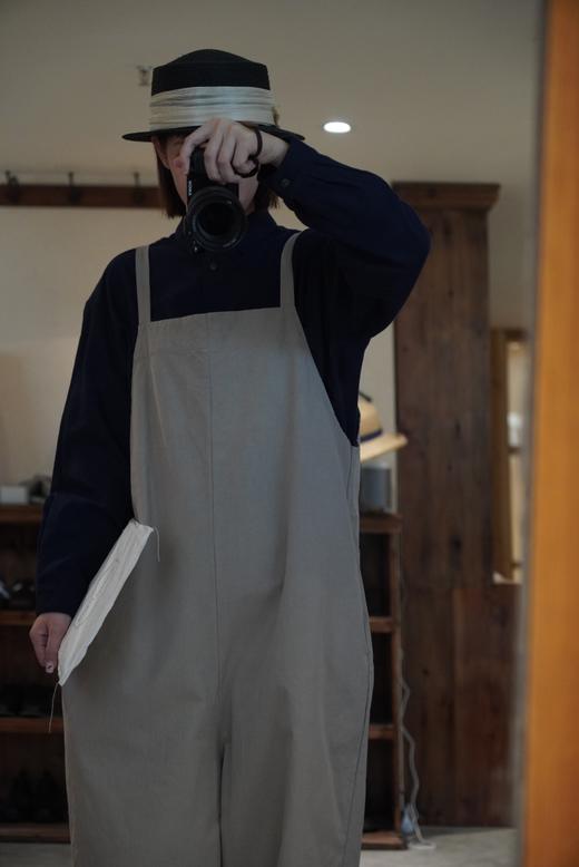 g米色黑色背带裤 商品图9