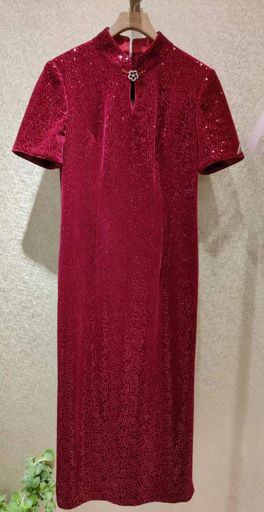 3楼 莱迪雅 聚酯纤维 全珠片礼服 商品图0