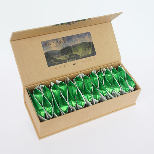 A银毫野生绿茶100克/盒（25小袋） 商品图4