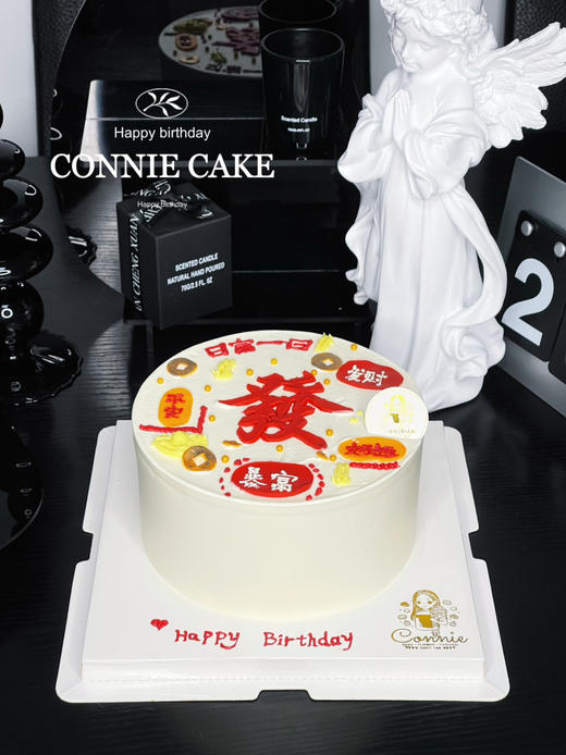 【1204】发发发手绘蛋糕 商品图4