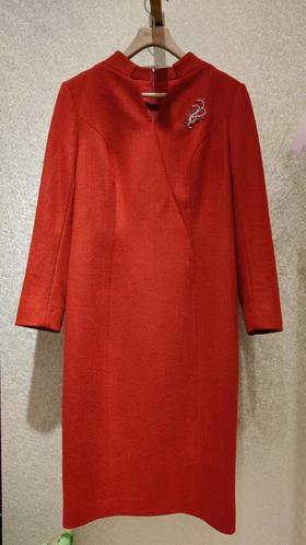 3楼 莱迪雅 绵羊毛混纺礼服