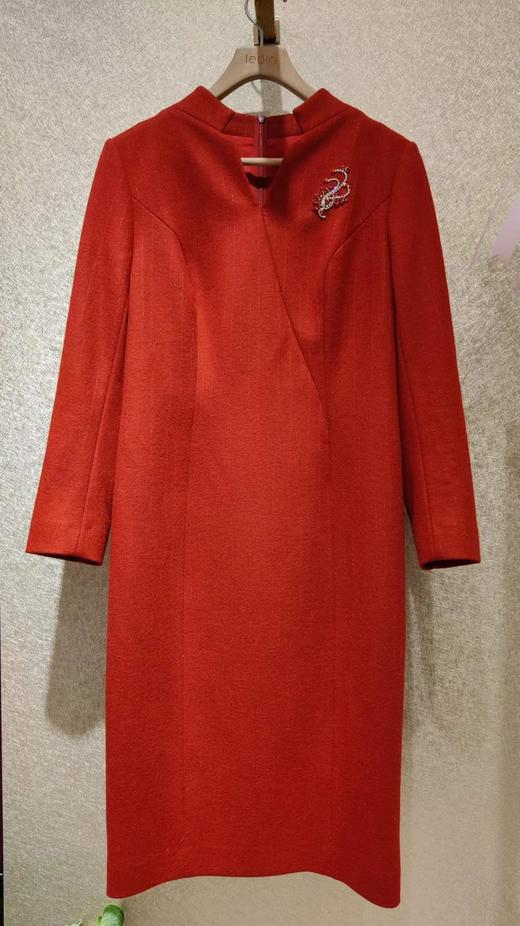 3楼 莱迪雅 绵羊毛混纺礼服 商品图0