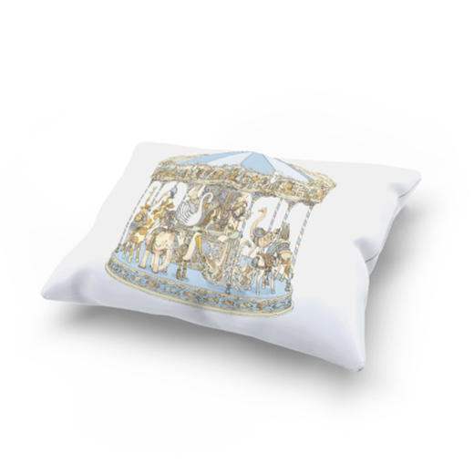 法国Atelier Choux 缎面床笠+缎面抱枕组合装 商品图4