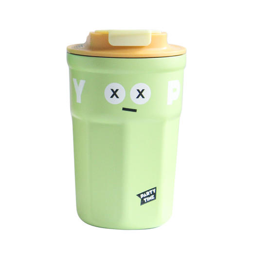 【春艺】简约便携户外提绳保温杯女生办公室咖啡杯个性直饮车载随手水杯子 商品图4